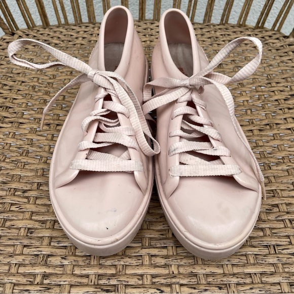 Melissa girls pink sneakers size 5 - Picture 2 of 16